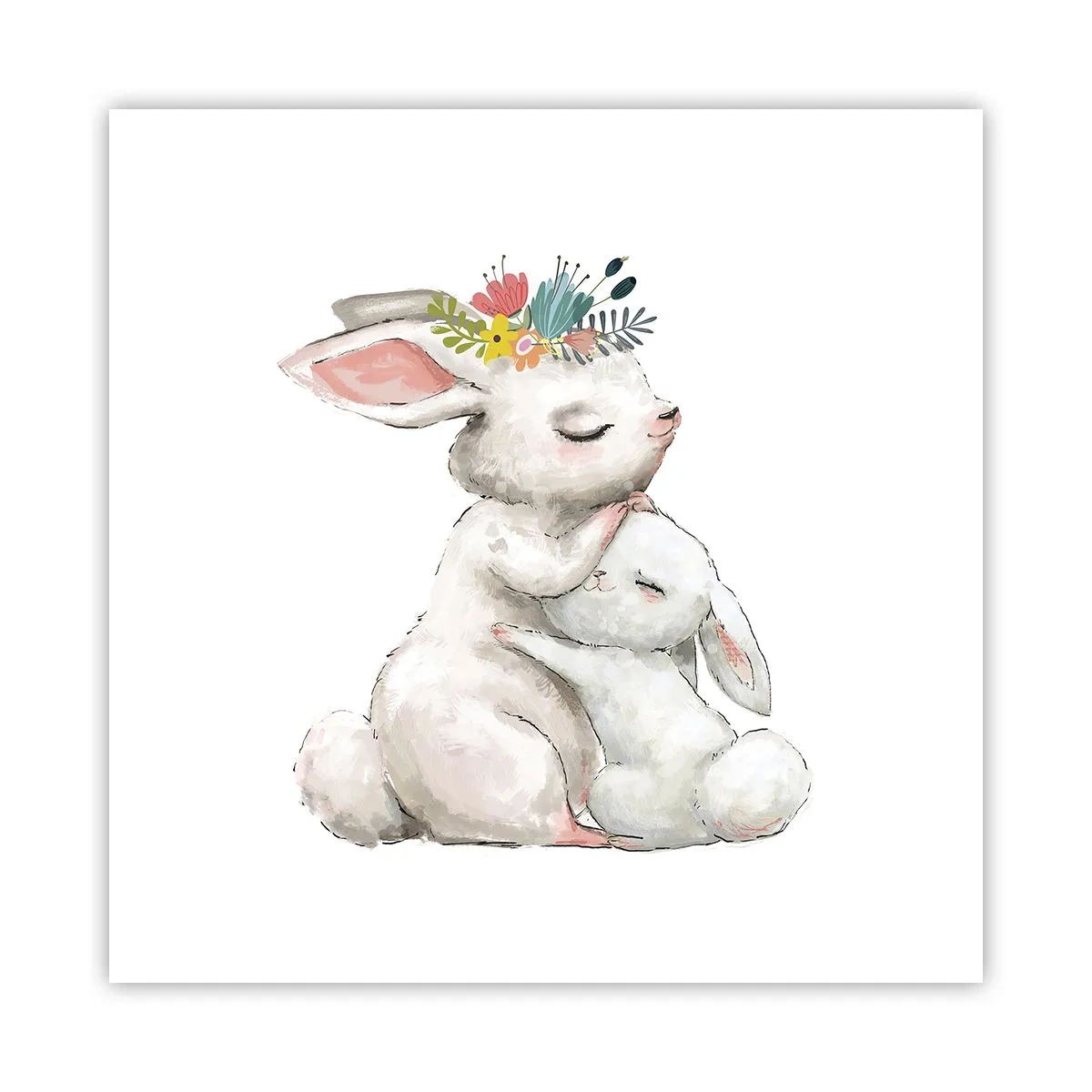 Affiche - Poster - Maman irremplaçable - 50x50 cm