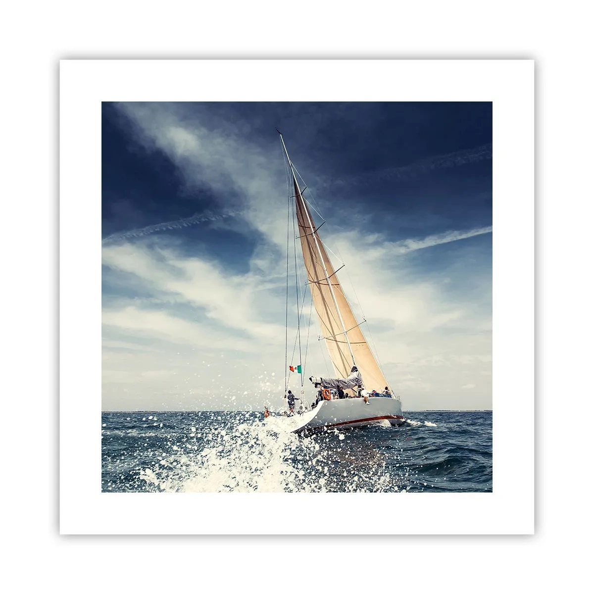 Affiche - Poster - Ils ne nous rattraperont pas ! - 40x40 cm