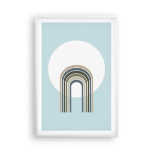 Affiche dans un cadre blanc - Poster - Attraction irrésistible - 61x91 cm