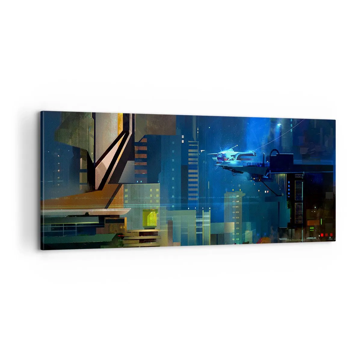 Impression sur toile - Image sur toile - Dans le futur proche - 100x40 cm