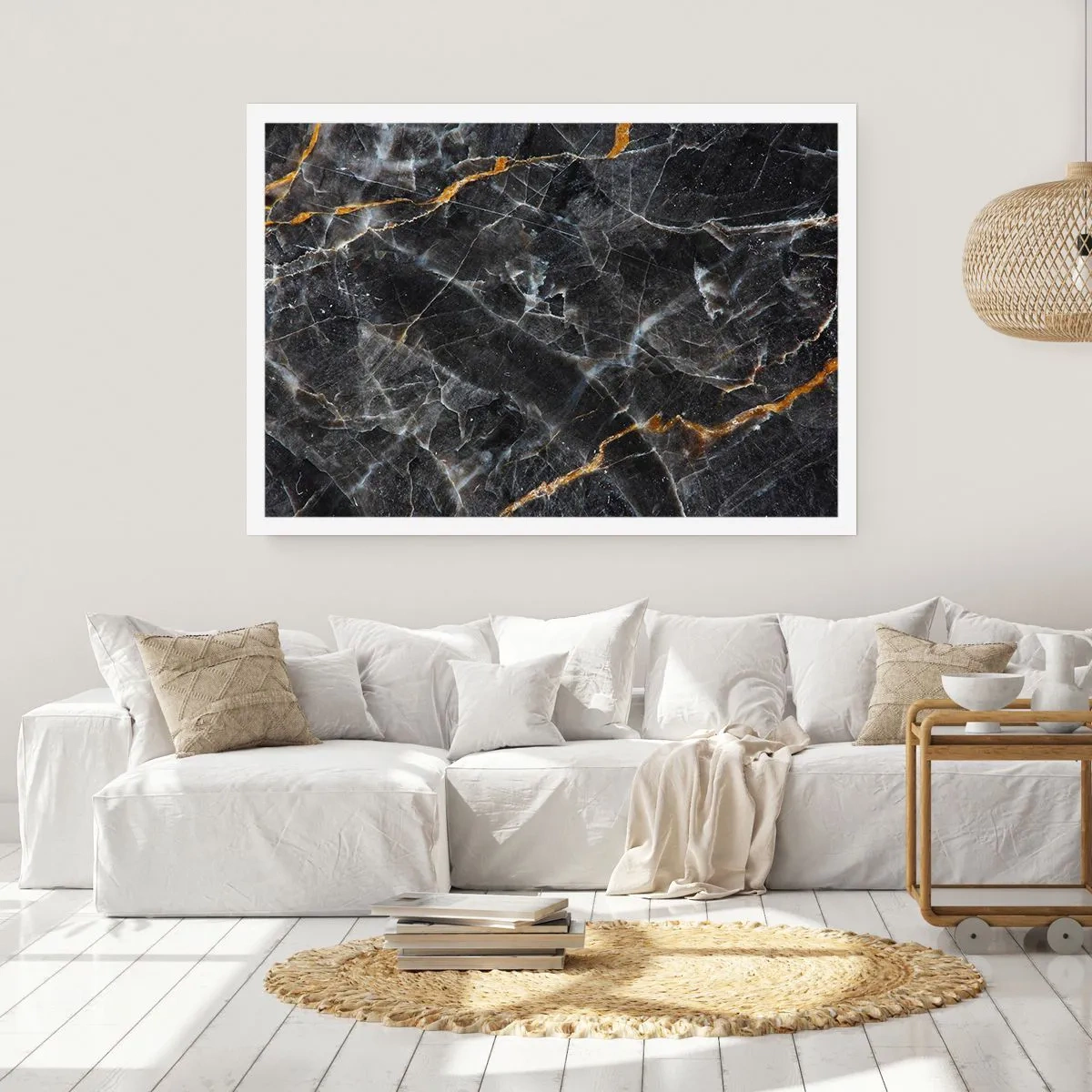 Affiche - Poster - La vie intérieure de la pierre - 40x30 cm