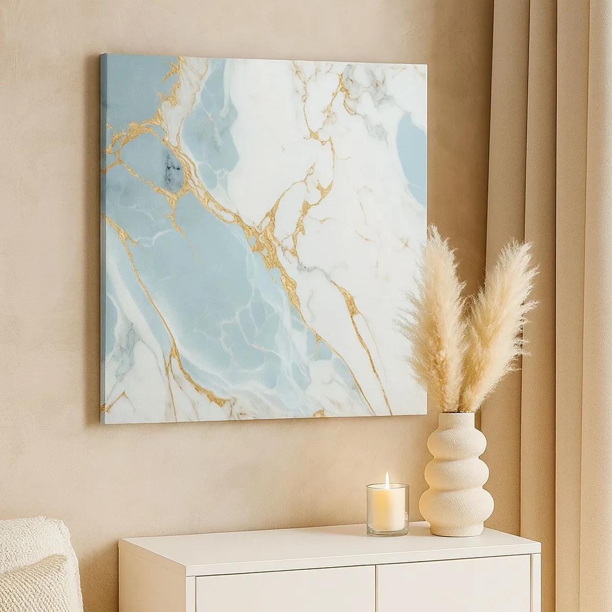 Impression sur toile - Image sur toile - Richesse en pierre - 30x30 cm