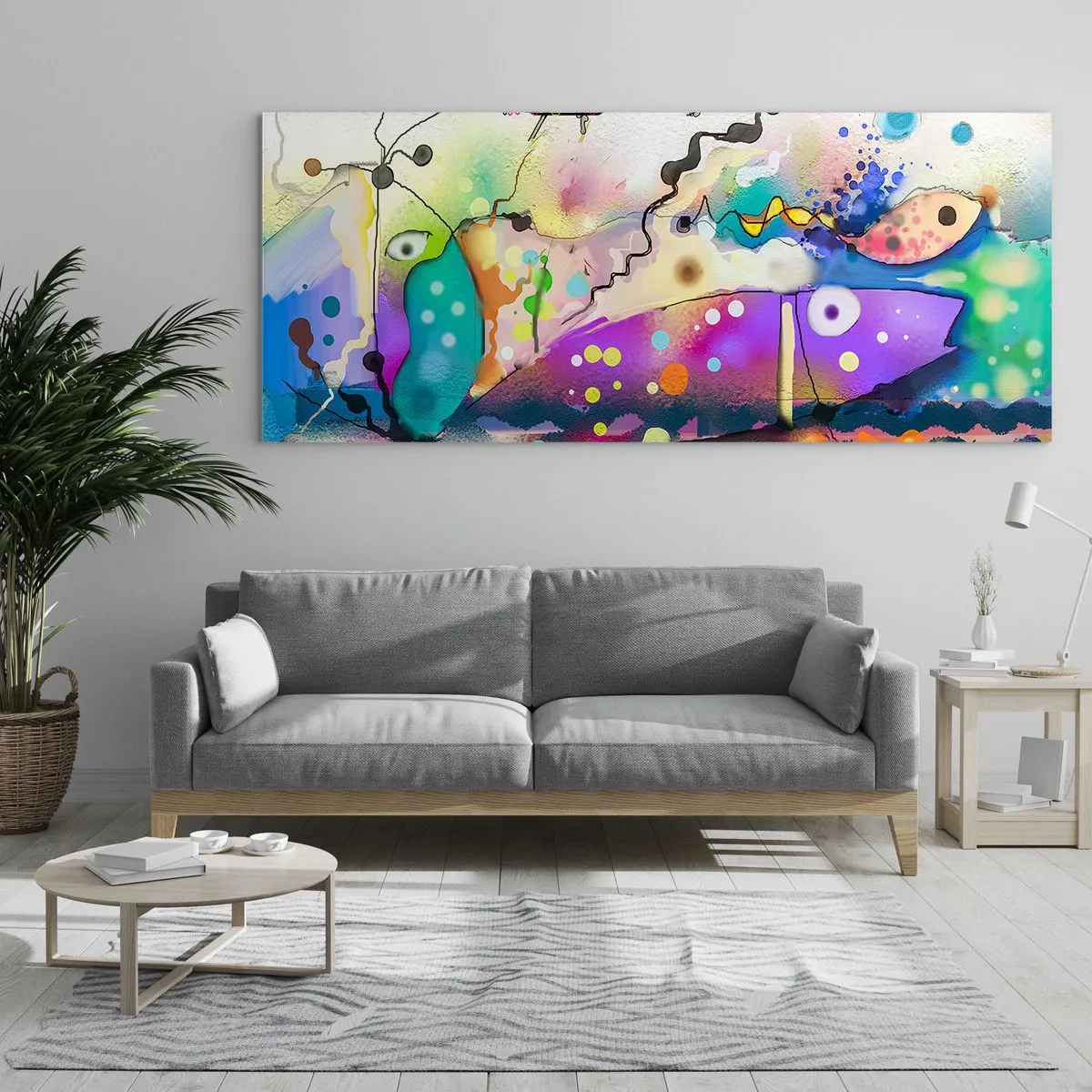 Impression sur verre - Image sur verre - Sans mots! - 100x40 cm