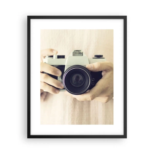 Affiche dans un cadre noir - Poster - Pour voir plus ... - 40x50 cm