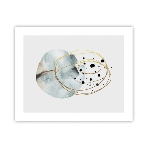 Affiche - Poster - Emmêlement de l'espace - 50x40 cm