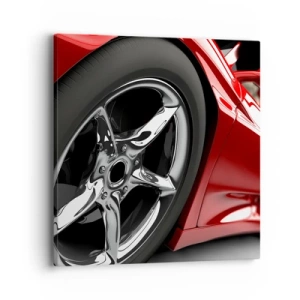 Impression sur toile - Image sur toile - Conçu pour la vitesse - 40x40 cm