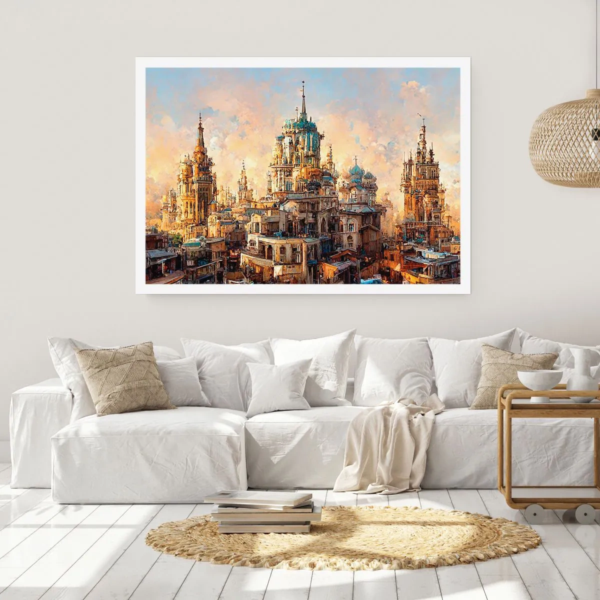 Affiche - Poster - Ville des villes - 91x61 cm