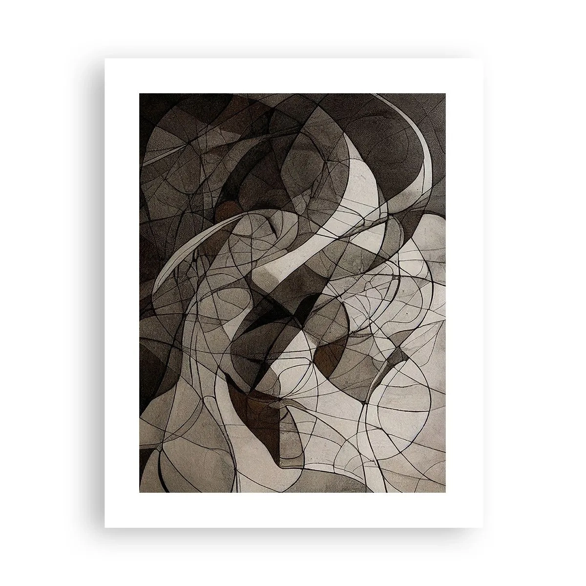 Affiche - Poster - Circulation des couleurs de la terre - 40x50 cm