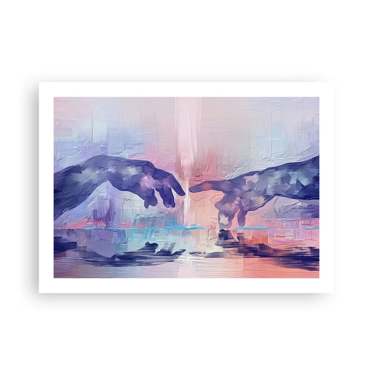 Affiche - Poster - Divine étincelle de vie - 70x50 cm