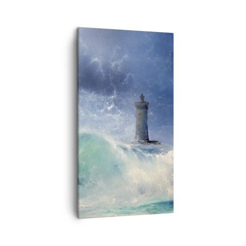 Impression sur toile - Image sur toile - En garde contre les éléments - 45x80 cm