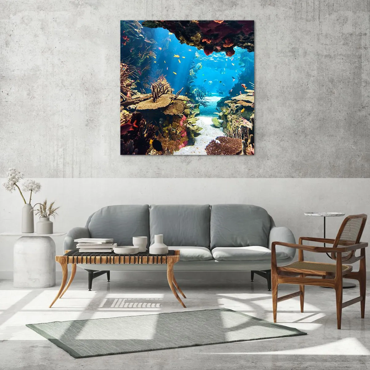 Impression sur verre - Image sur verre - Tu ne l'as même pas rêvé - 70x70 cm