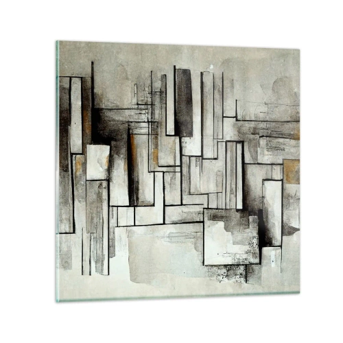 Impression sur verre - Image sur verre - Le pouvoir de la simplicité - 50x50 cm