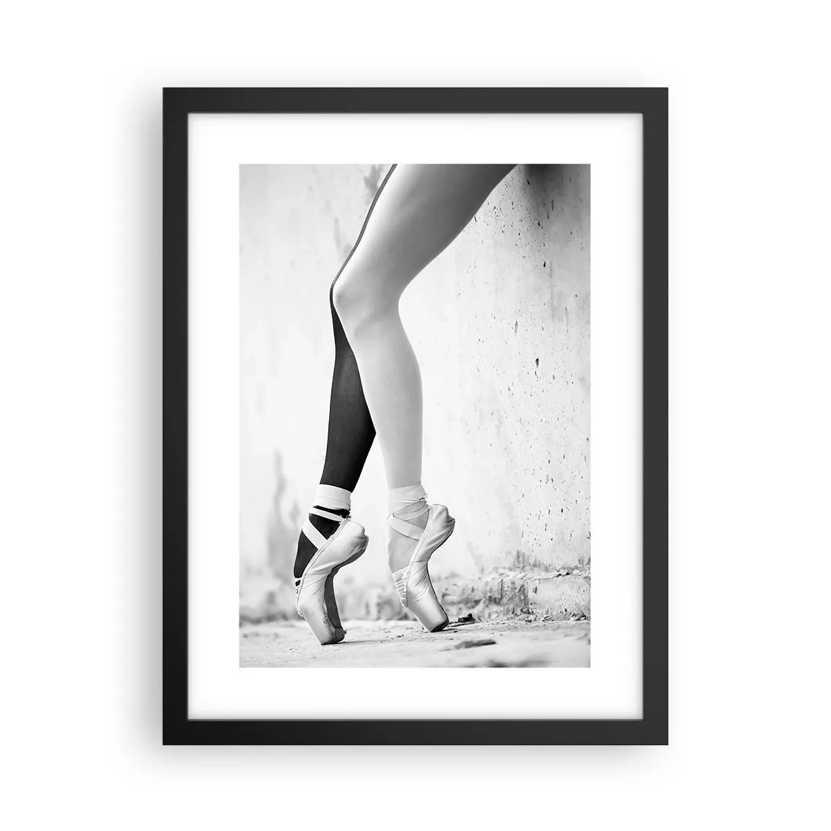 Affiche dans un cadre noir - Poster - Ballerine, voilà ! - 30x40 cm