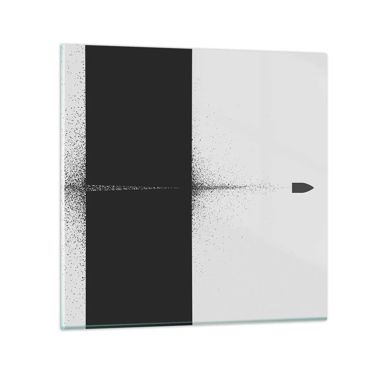 Impression sur verre - Image sur verre - Droit au but - 50x50 cm