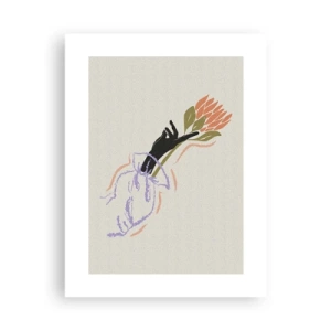 Affiche - Poster - Touche fraternelle - 30x40 cm