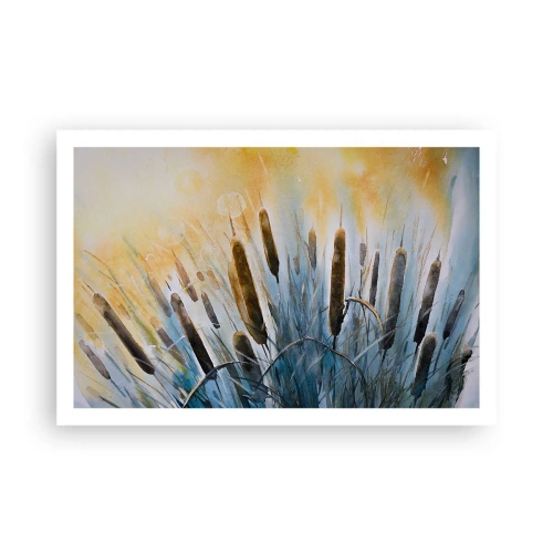 Affiche - Poster - Fraicheur de l'eau, chaleur du soleil - 91x61 cm