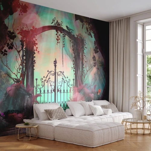 Papier Peint Autocollant Deluxe Sticker - Jardin secret - Fantaisie, Jardin secret, Conte de fées - 400x280 cm