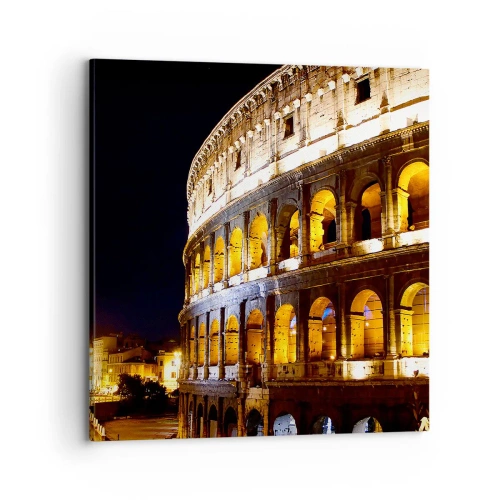 Impression sur toile - Image sur toile - Il est temps de commencer les Jeux - 70x70 cm