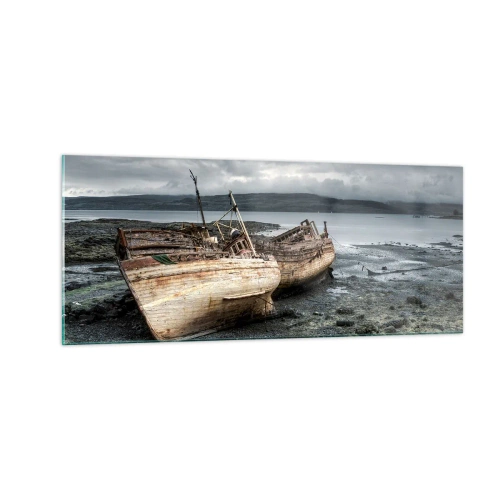 Impression sur verre - Image sur verre - "En signe d'épreuves difficile" - 100x40 cm