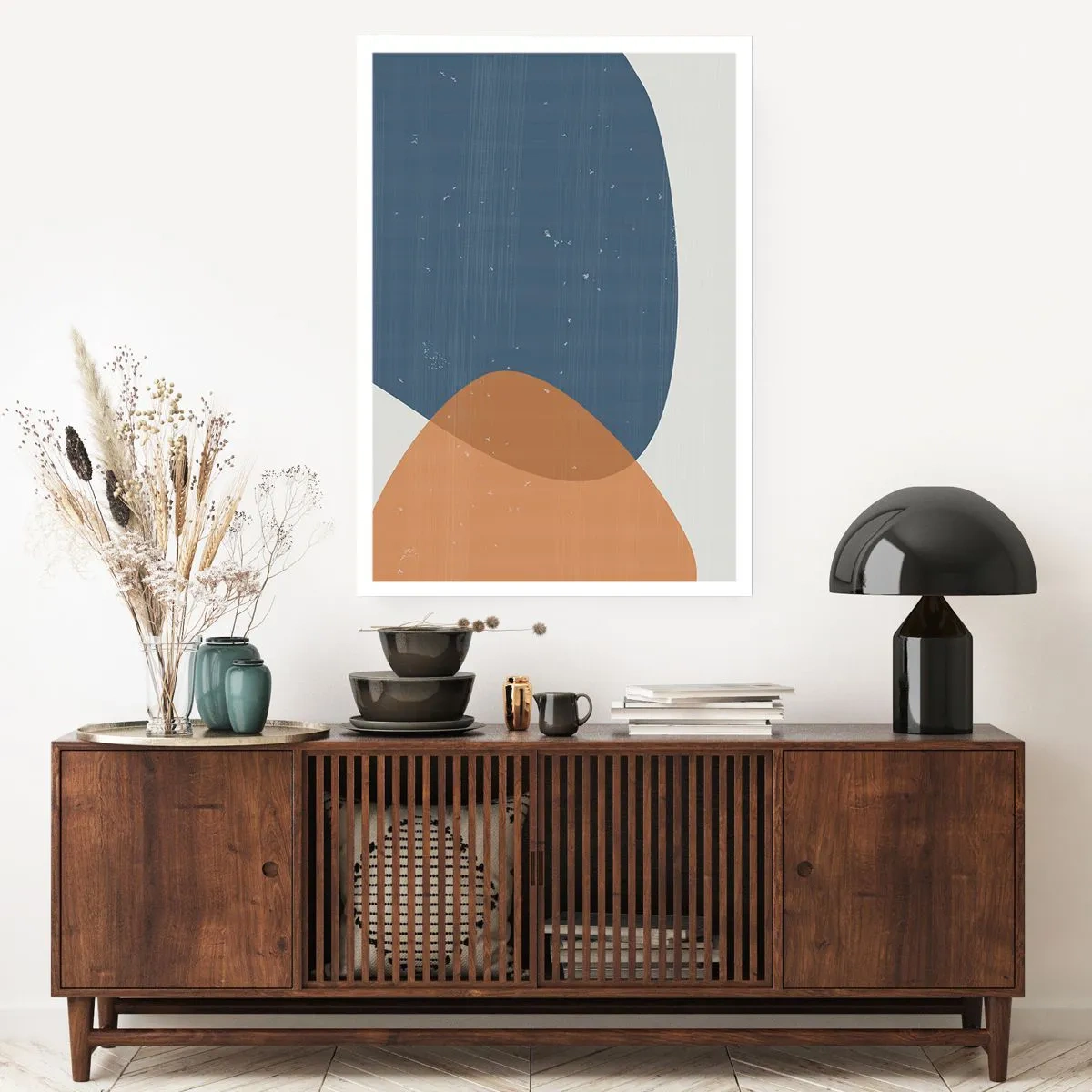 Affiche - Poster - Ovales et influences - 70x100 cm