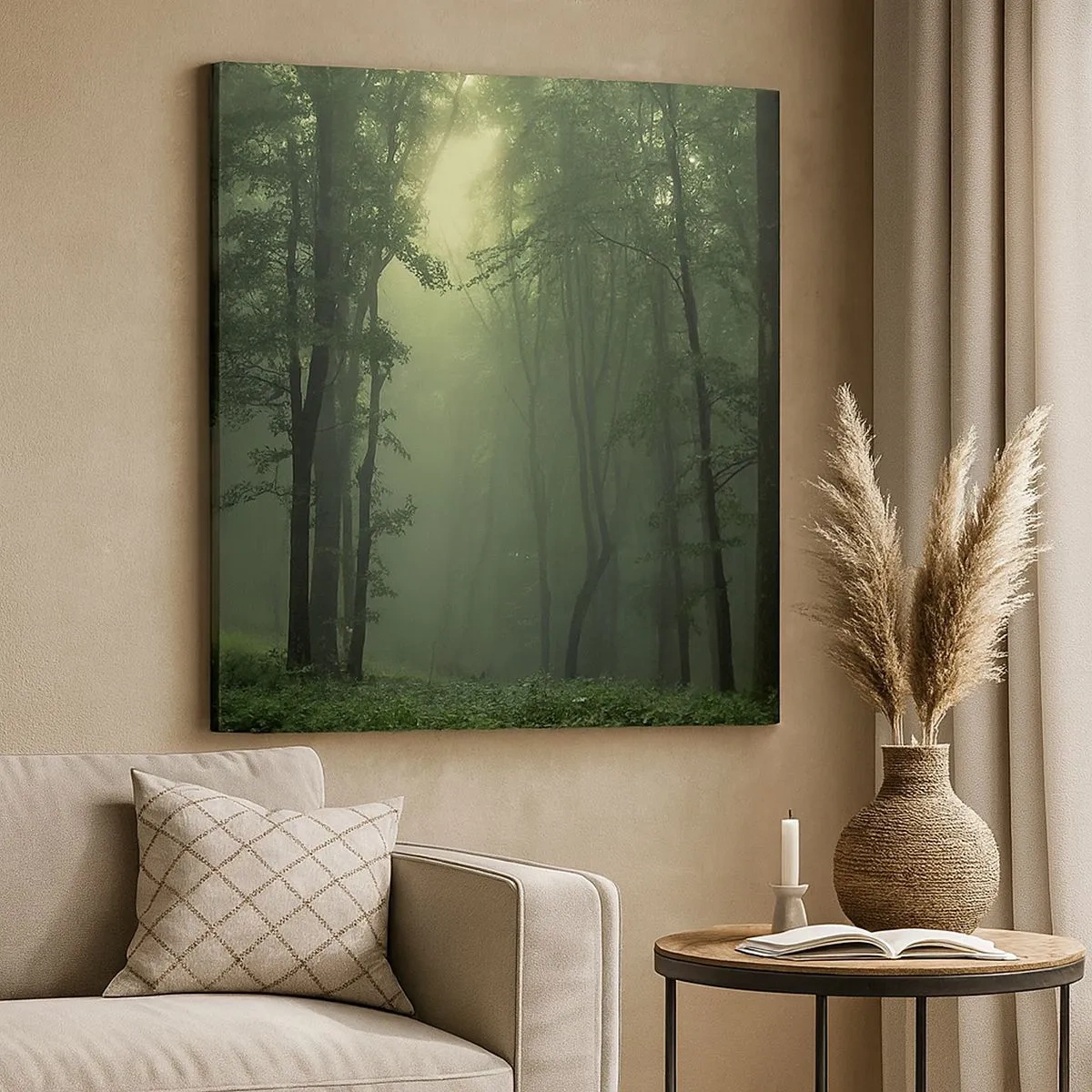 Impression sur toile - Image sur toile - Avant qu'il ne se réveille - 30x30 cm