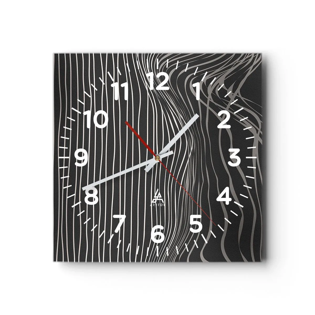 Horloge murale - Pendule murale - Rythme et accent - 30x30 cm