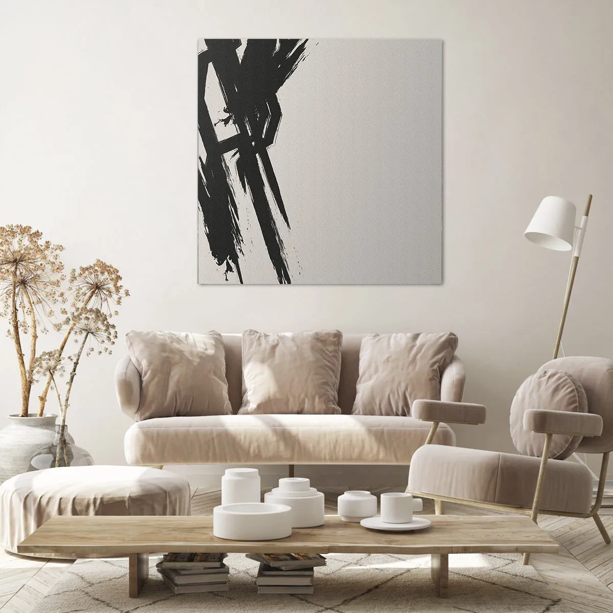 Impression sur toile - Image sur toile - Ruée imparable - 50x50 cm