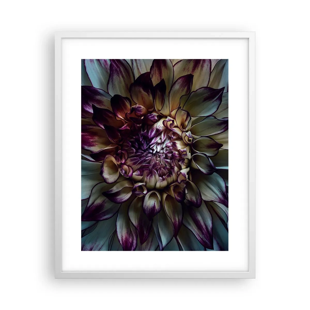 Affiche dans un cadre blanc - Poster - L'apogée de la jeunesse - 40x50 cm