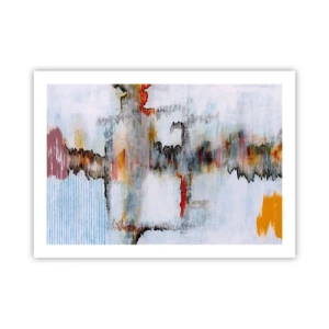 Affiche - Poster - Un bâton sur l'eau - 70x50 cm