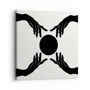 Impression sur toile - Image sur toile - Signe secret - 30x30 cm