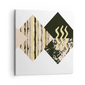 Impression sur toile - Image sur toile - Pas si simple - 50x50 cm