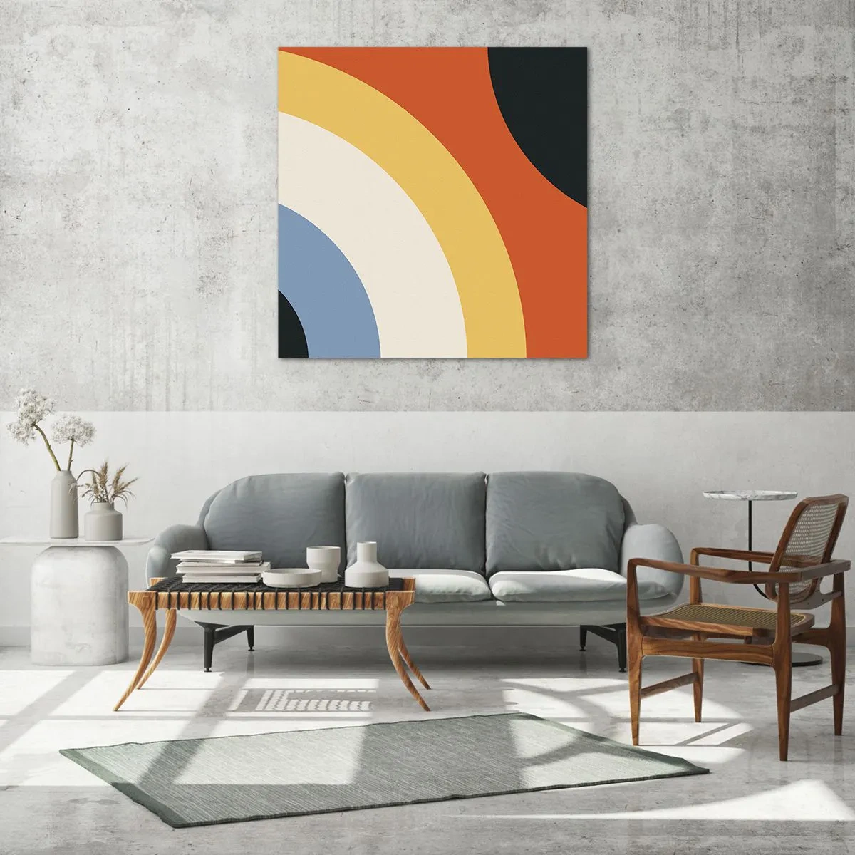 Impression sur verre - Image sur verre - Vers son soi - 60x60 cm