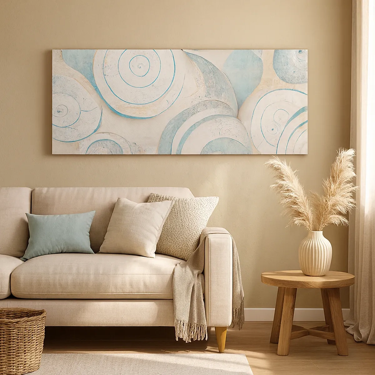 Impression sur toile - Image sur toile - Que cache la coque ? - 30x30 cm