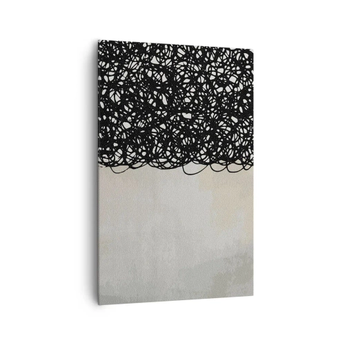 Impression sur toile - Image sur toile - Abstraction turbulente - 80x120 cm