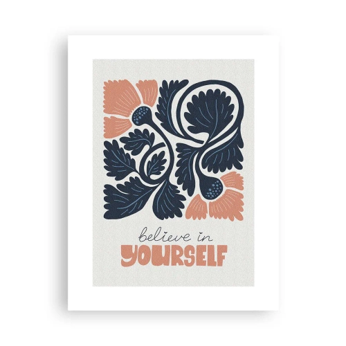 Affiche - Poster - Et tu t'épanouis - 30x40 cm