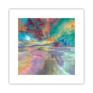 Affiche - Poster - Deux paradis - 30x30 cm