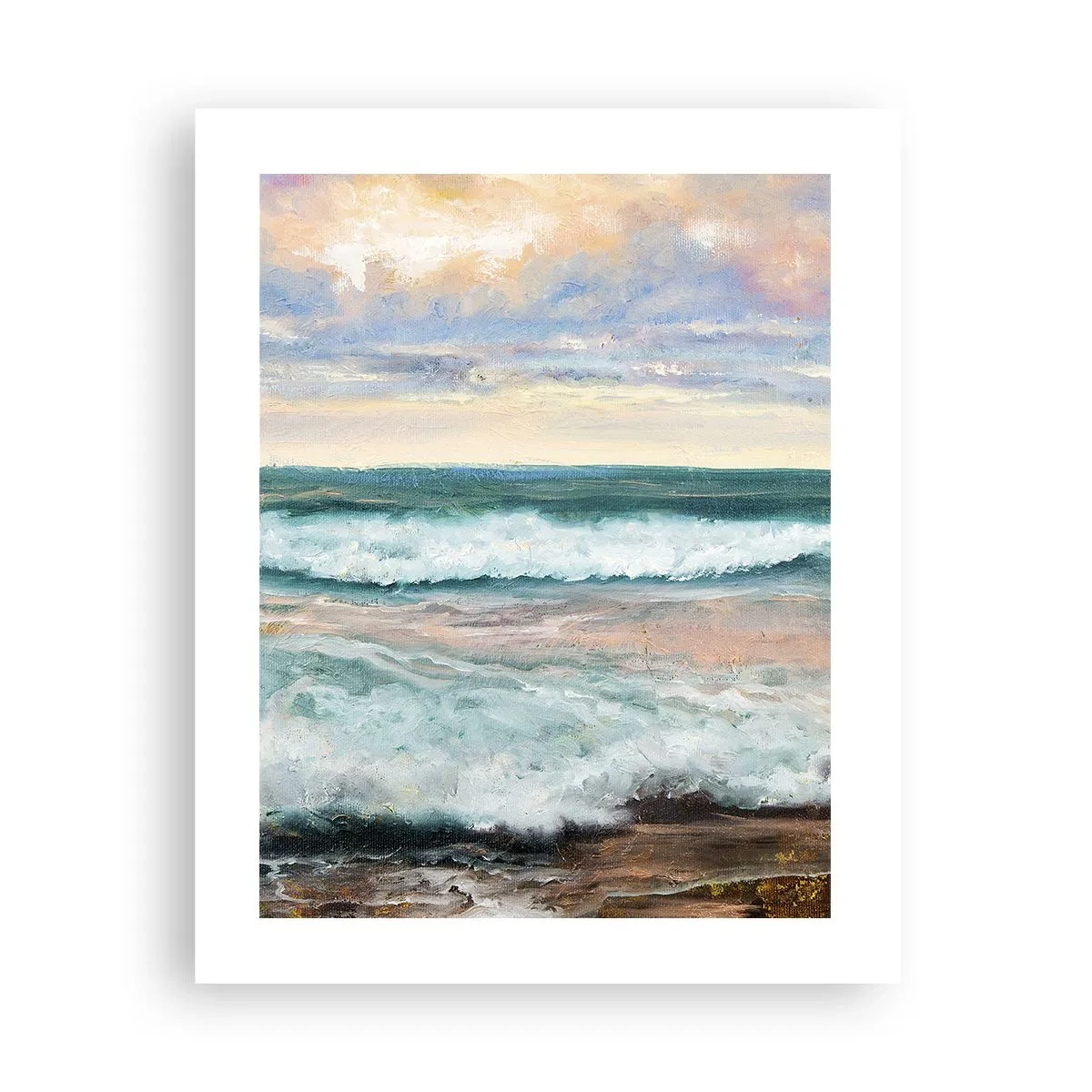 Affiche - Poster - Ici tu adouciras ton âme - 40x50 cm