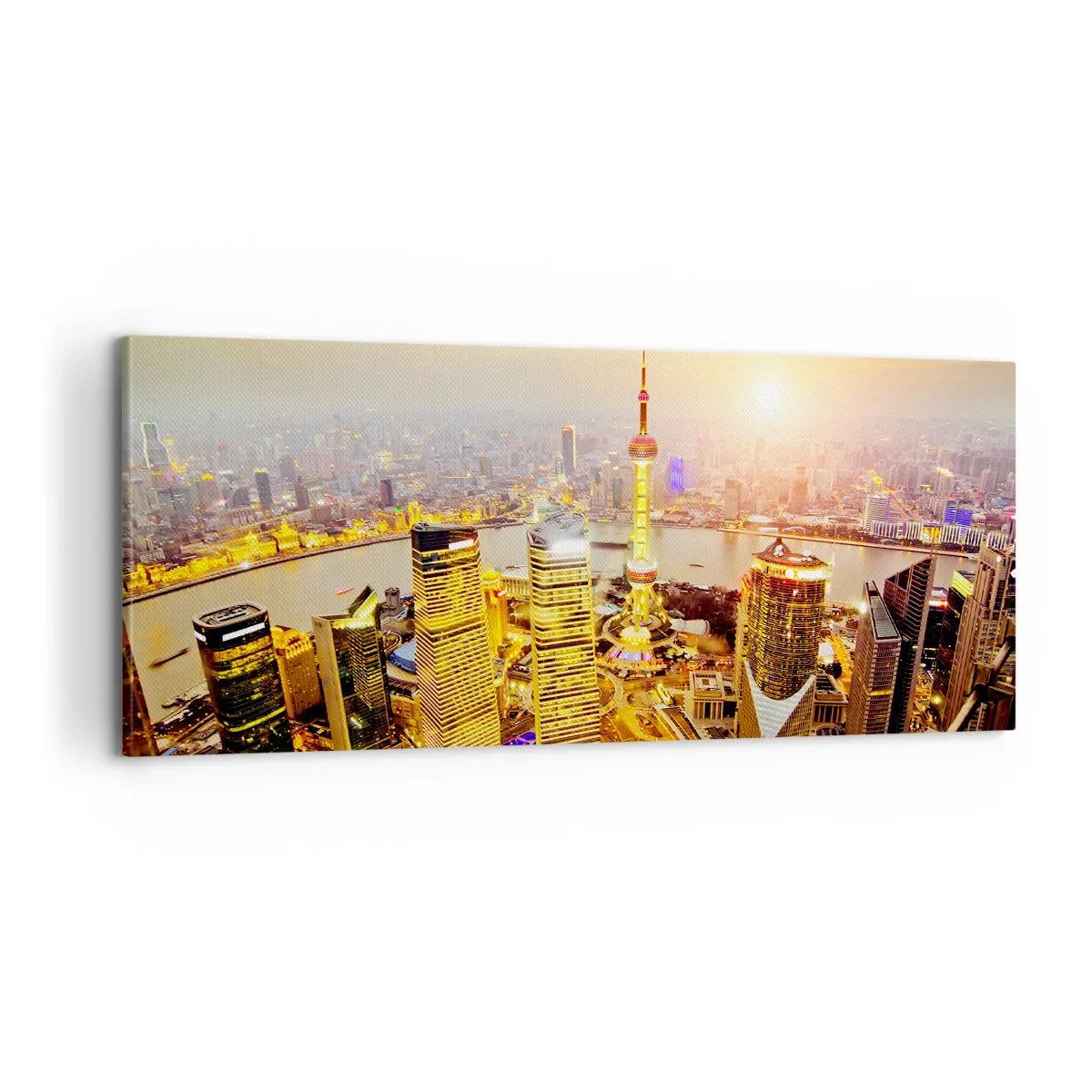 Impression sur toile - Image sur toile - Rêve asiatique - 100x40 cm