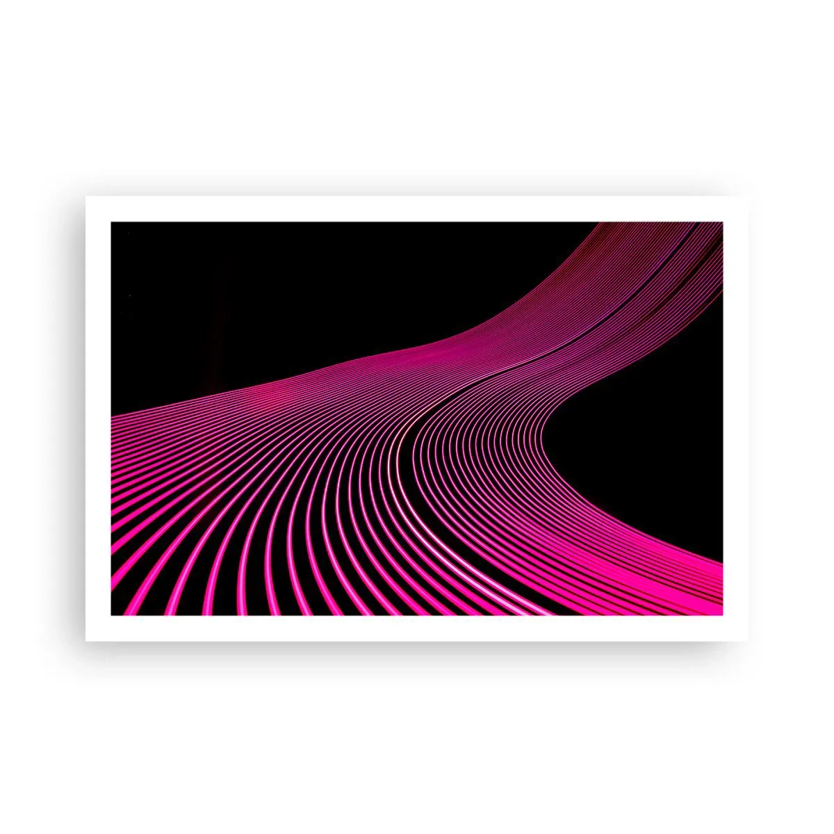 Affiche - Poster - Avenue de lumière - 91x61 cm