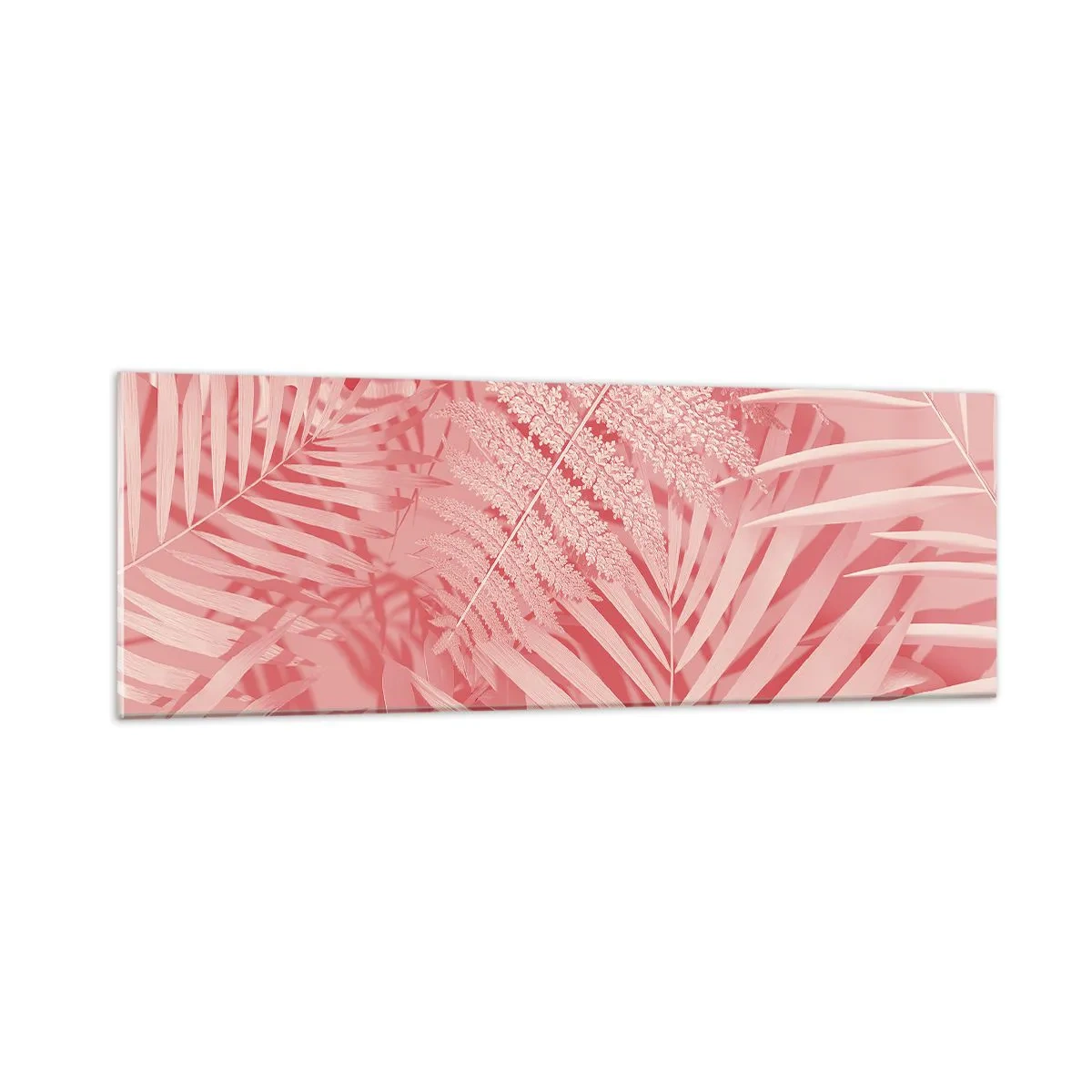 Impression sur verre - Image sur verre - Concept de rose - 90x30 cm