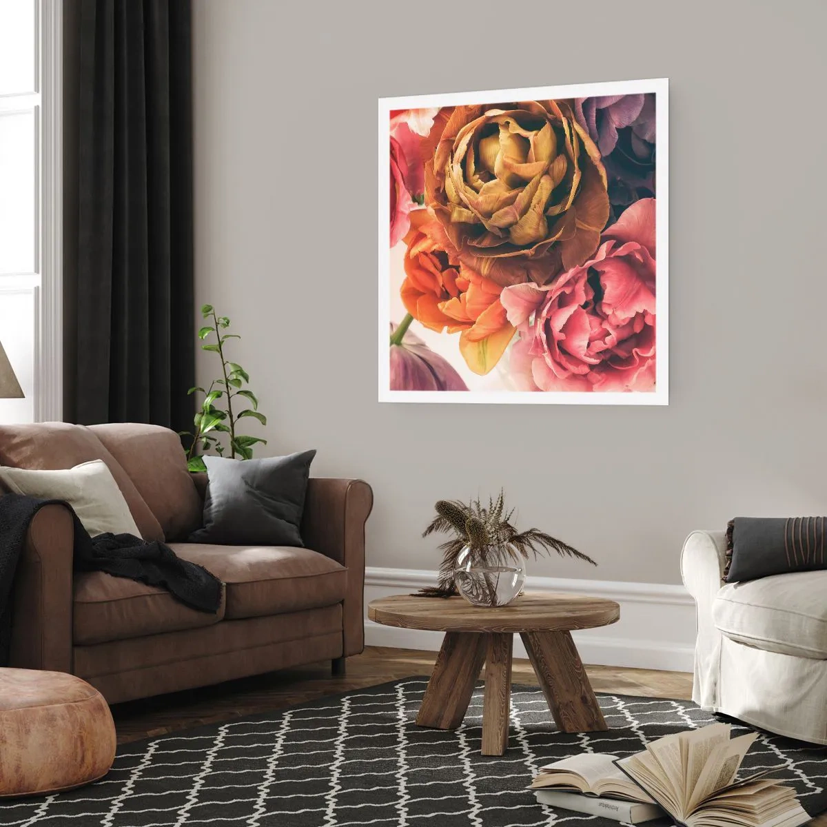 Affiche - Poster - La fête de la vie - 60x60 cm