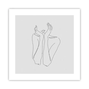 Affiche - Poster - De quoi rêvent les femmes - 40x40 cm