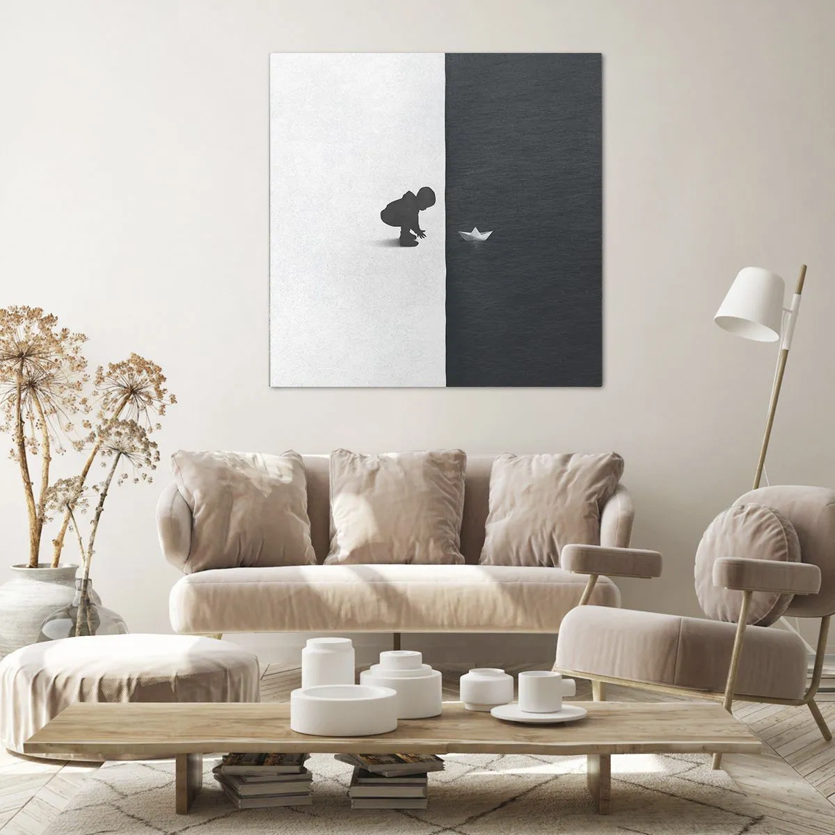 Impression sur toile - Image sur toile - Grande expédition - 40x40 cm