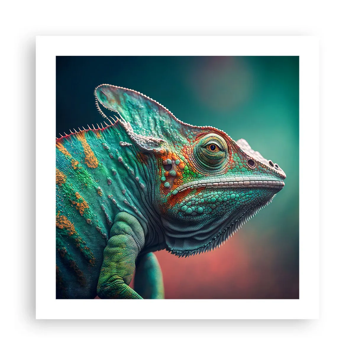 Affiche - Poster - Vous me voyez? Pas bien… - 50x50 cm