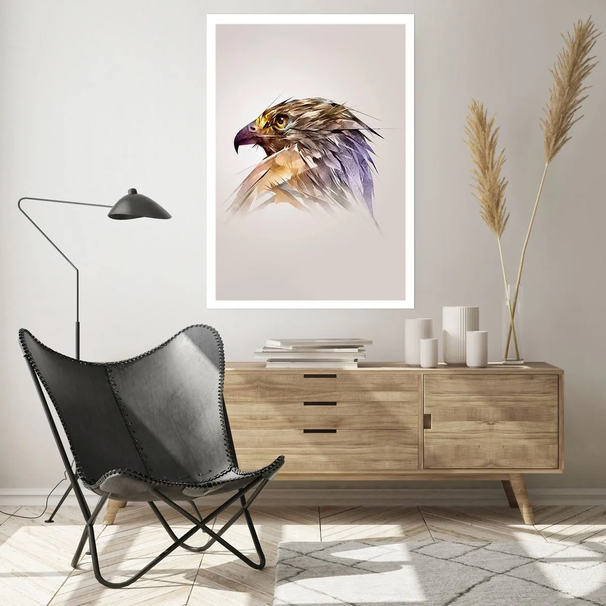 Affiche - Poster - Portrait d'un guerrier - 61x91 cm