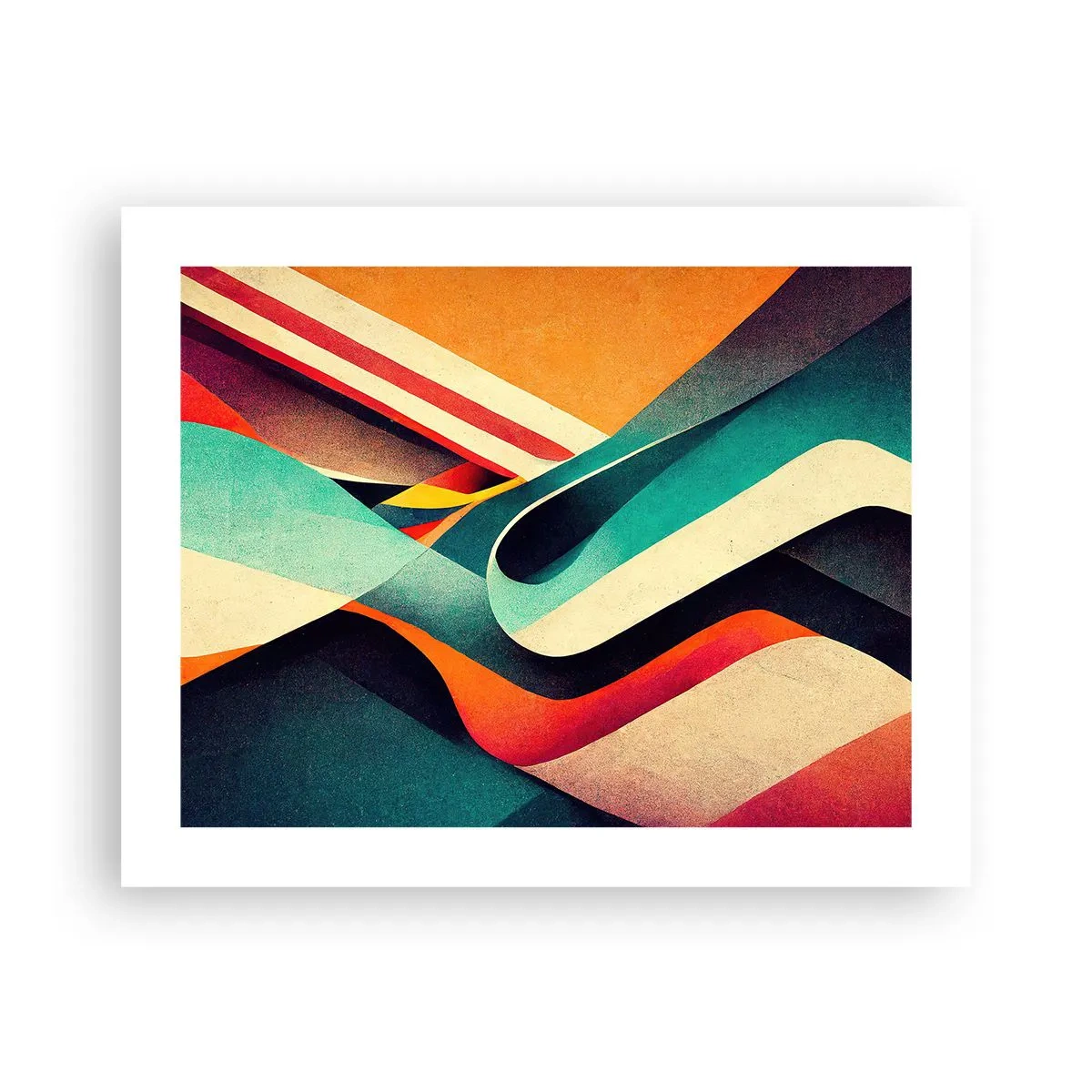 Affiche - Poster - Composition intense - 50x40 cm