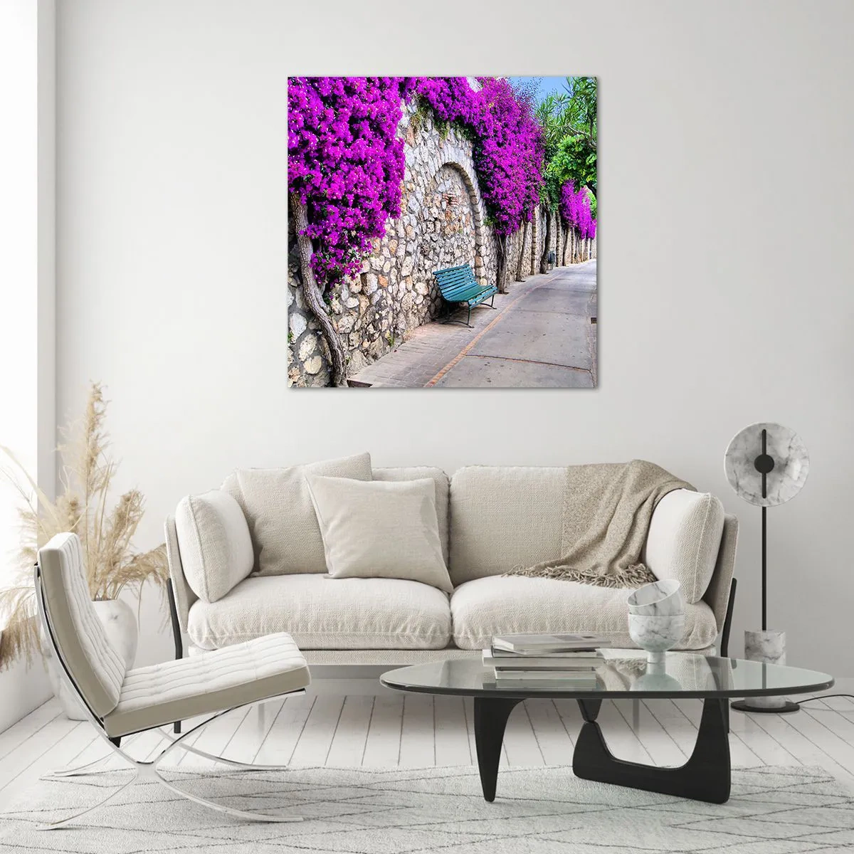 Impression sur verre - Image sur verre - Rencontrons-nous au plus vite - 70x70 cm
