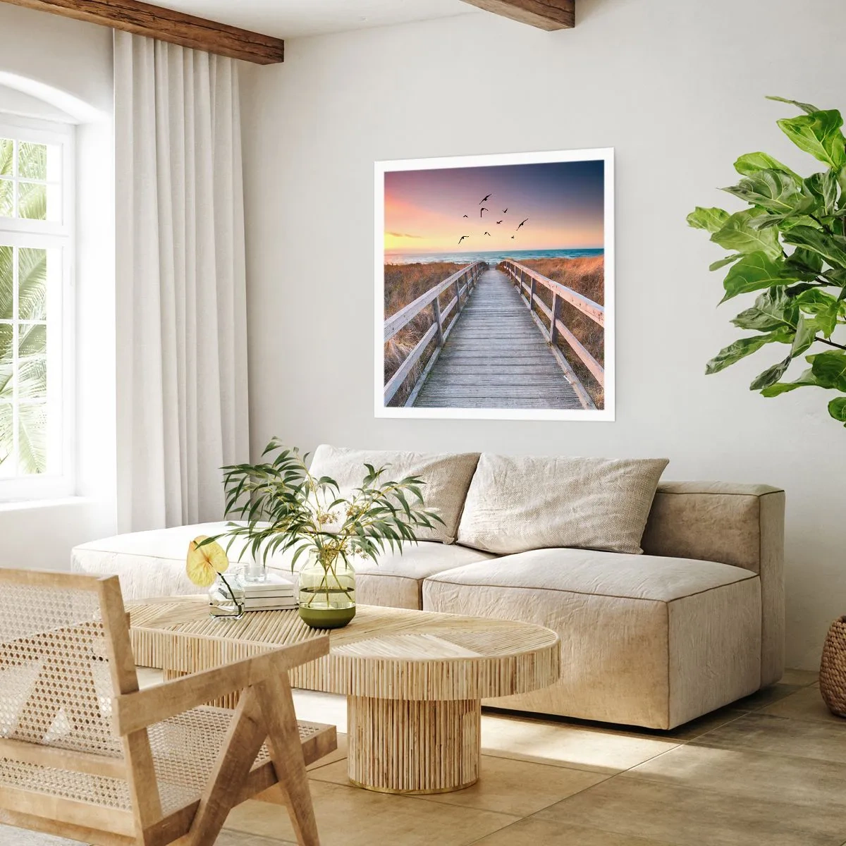 Affiche - Poster - Envol des espaces - 30x30 cm