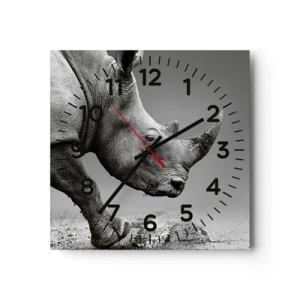 Horloge murale - Pendule murale - Force inarrêtable - 30x30 cm