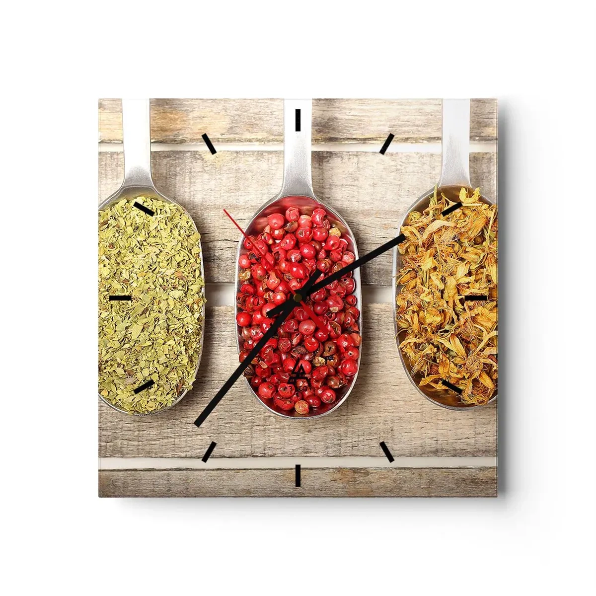 Horloge murale - Pendule murale - Magie de la cuisine - 40x40 cm